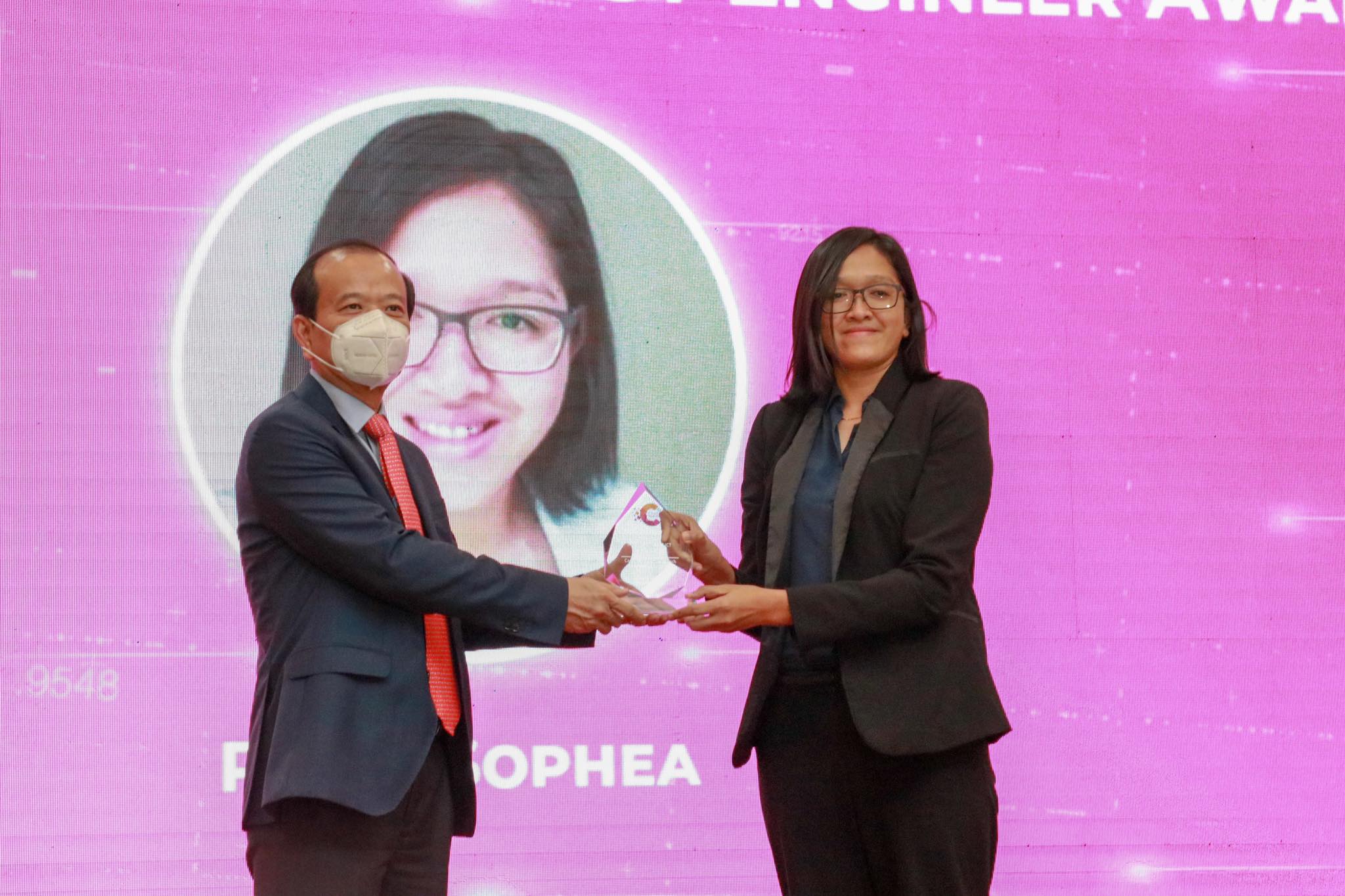 Cambodia Woman ICT Engineer Award, ” Dr. Prohm Sophea