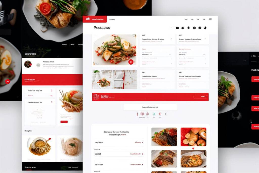 Restaurant website design service in cambodia